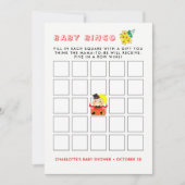 Invitation Poupée Humpty Nursery Rhyme Baby shower mignon Bin (Devant)