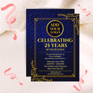 Invitation pour 25 ans d'activité moderne