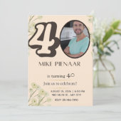 Invitation pour 40 ans (Debout devant)