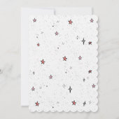 Invitation pour 40ème anniversaire Cocktail Rose (Dos)