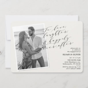 Invitation Pour aimer rire Citer photo Engagement