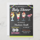Invitation pour Baby Shower Bébé Gâteau de Glace C (Devant)