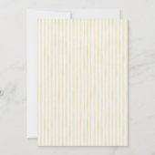 Invitation pour Baby Shower Citron Bébé Ciao (Dos)