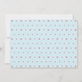 Invitation pour Baby Shower de la Saint-Valentin d (Dos)