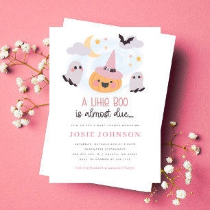 Invitation pour Baby Shower d'Halloween "Petit béb