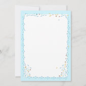 Invitation pour Baby Shower Donut Parsemé d'Amour (Dos)