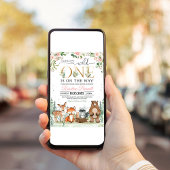 Invitation pour Baby Shower et 1er Anniversaire de