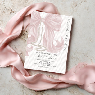 Invitation pour Baby Shower Fille de Little Pearl