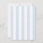 Invitation pour Baby Shower Little Firecracker (Dos)