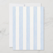 Invitation pour Baby Shower Little Firecracker (Dos)