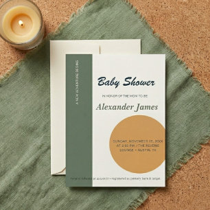 Invitation pour Baby Shower Little Prince Editor