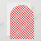 Invitation pour Baby Shower Pizza « Slice Slice Ba (Dos)