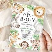 Invitation pour Baby Shower sur le thème de la Jun