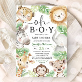Invitation pour Baby Shower sur le thème de la Jun
