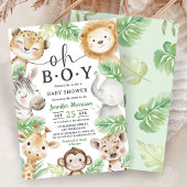 Invitation pour Baby Shower sur le thème de la Jun