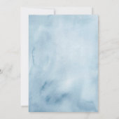 Invitation pour Baby Shower sur le thème de thé da (Dos)