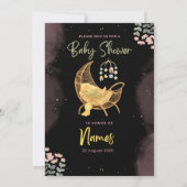 Invitation pour Baby Shower Sweet Dreams – #CribDI (Dos)