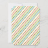 Invitation pour Baby Shower Thème Crème Glacée (Dos)