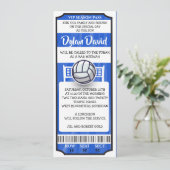 Invitation pour Bar Mitzvah Billets de FOOTBALL (Debout devant)