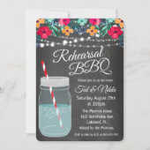 Invitation pour barbecue de répétition dans un pot (Devant)