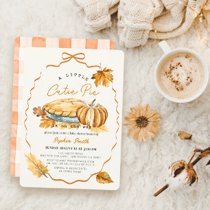 Invitation pour bébé à la Baby Shower Tarte au Cit