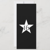 Invitation pour billet de fête VIP de limousine da (Dos)