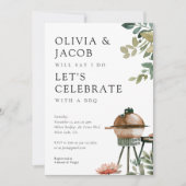 Invitation pour célébration de douche de couple BB (Devant)