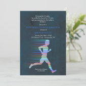 Invitation pour coureur (Debout devant)