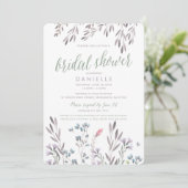 Invitation Pour Danielle - Fête des mariées Mariage Fleur sau (Debout devant)