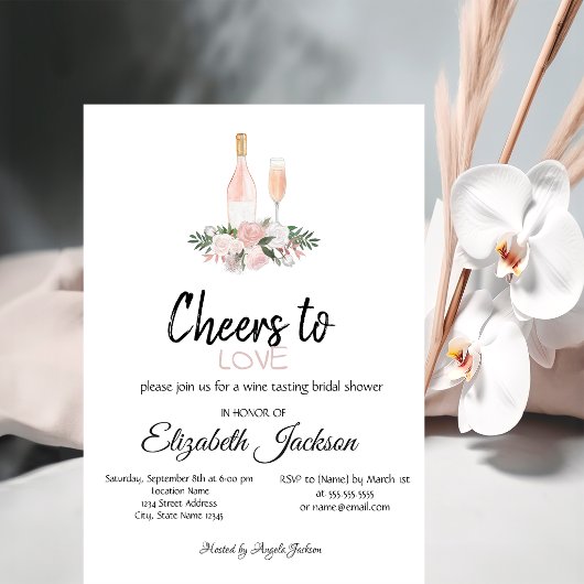 Invitation pour dégustation de vin de Bourgogne Fl