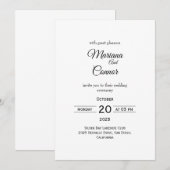Invitation pour Démo 4 (Devant / Derrière)