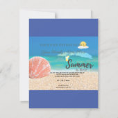 Invitation pour des vacances (Dos)