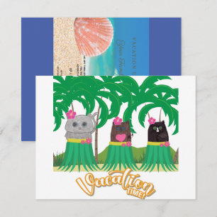 Invitation pour des vacances