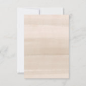 Invitation pour deux ans d'anniversaire Boho Fiest (Dos)