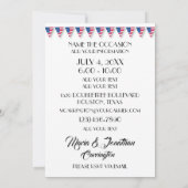 Invitation pour dîner / rassemblement unique Versi (Dos)