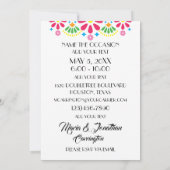 Invitation pour dîner / réunion unique Version 2 (Dos)