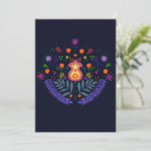 Invitation pour El Día de Muertos (Debout devant)