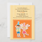 Invitation pour enfants d'anniversaire (Devant)