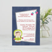 Invitation pour enfants de Noël 5x7 (Debout devant)