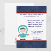 Invitation pour enfants de Noël 5x7 (Devant / Derrière)