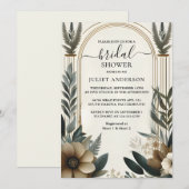 Invitation Pour engager vraiment les années 70 80s Courthouse (Devant / Derrière)