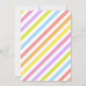 Invitation pour fête d'anniversaire de peinture ar (Dos)