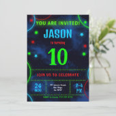 Invitation pour garçon (Debout devant)