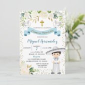 Invitation pour garçon mexicain de première commun (Debout devant)