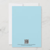 Invitation pour gâteau d'anniversaire de mariage 1 (Dos)