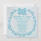 Invitation pour heureusement à jamais (Dos)