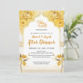 Invitation pour Iftar de Ramadan avec Arche Fleuri (Debout devant)