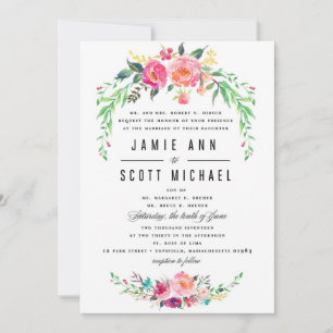 Invitation pour jamie