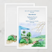Invitation pour jardin de derrière (Devant / Derrière)