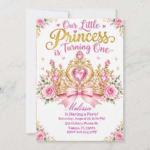 Invitation pour la 1ère fête d'anniversaire de la